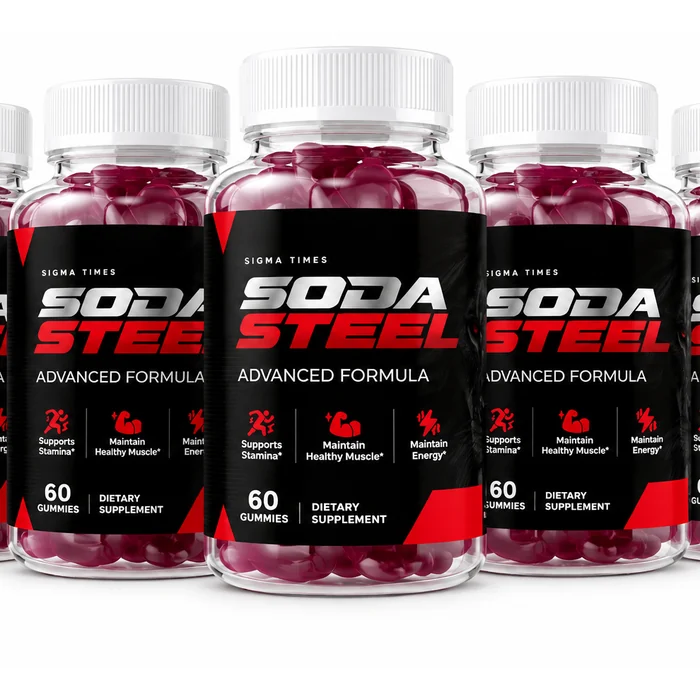 Three Soda Steel bottles